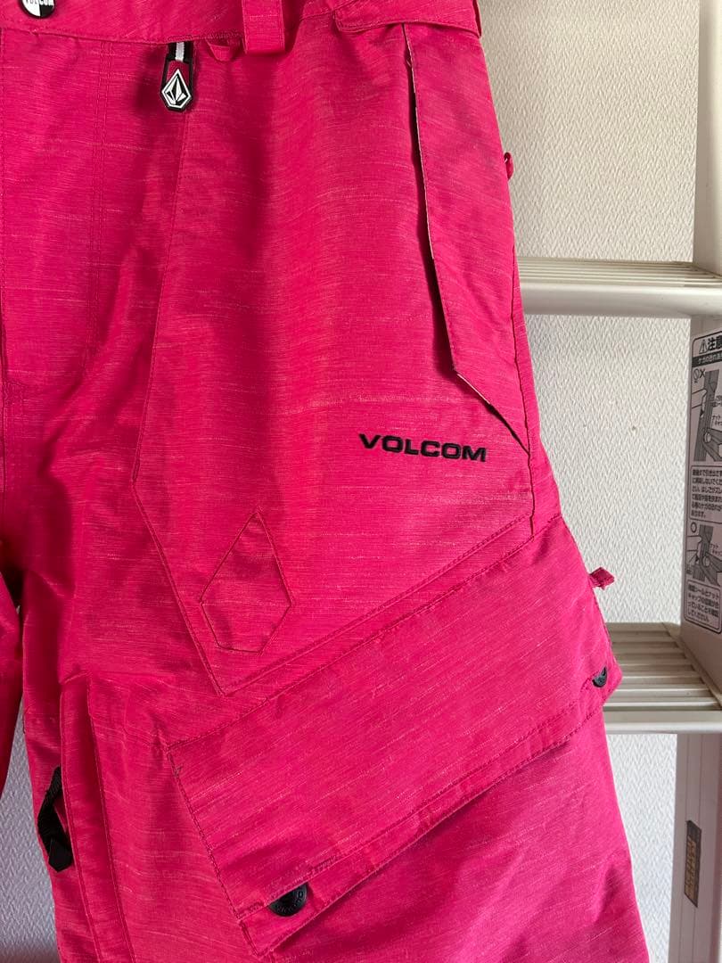 VOLCOM スノーボードパンツ L ピンク