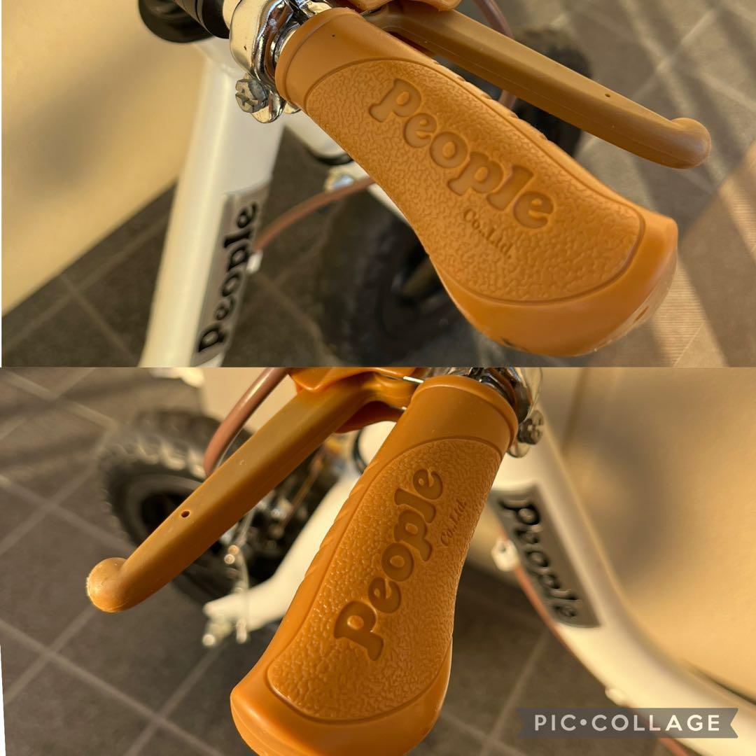 People ピープル　ケッターサイクル　12インチ　ホワイト　子供用　自転車