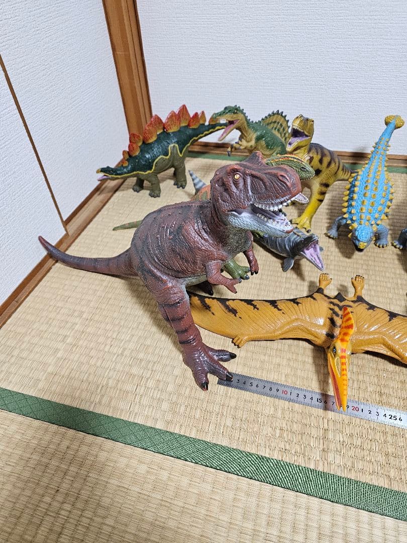 フェイバリット 恐竜 ソフビ フィギュア 10体セット
