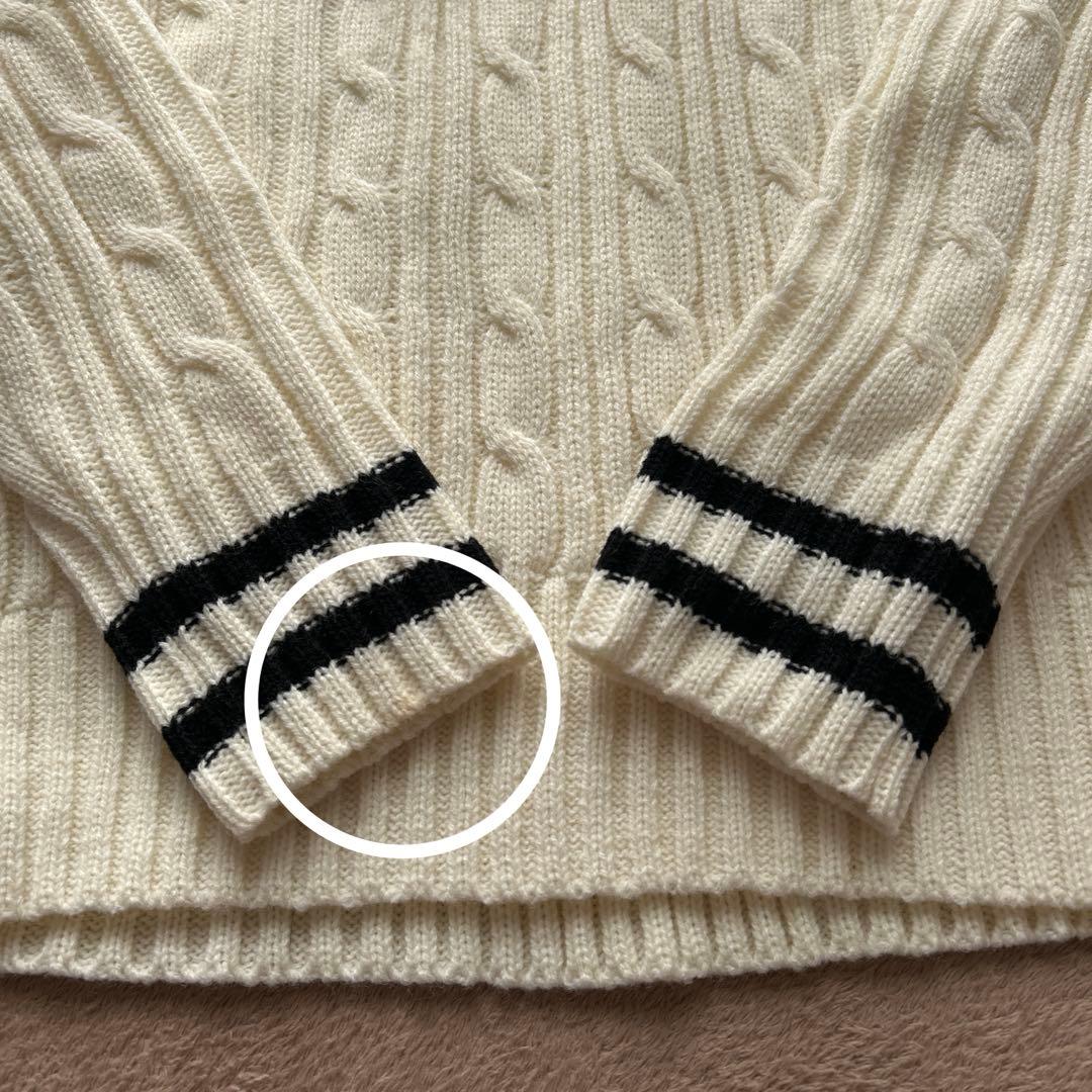 【Birdie hunt】バーディーハント　ケーブルニット 3点セット　L