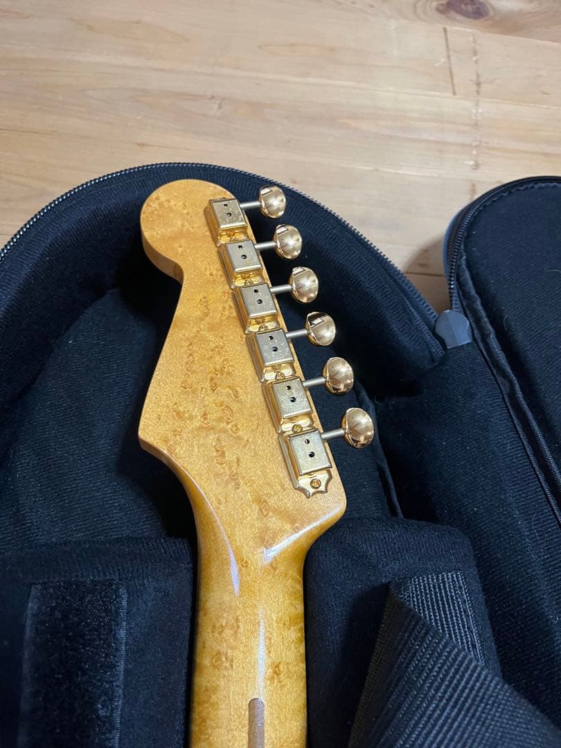 ギター K.Nyui Custom Guitar KNST ASH/M Blonde