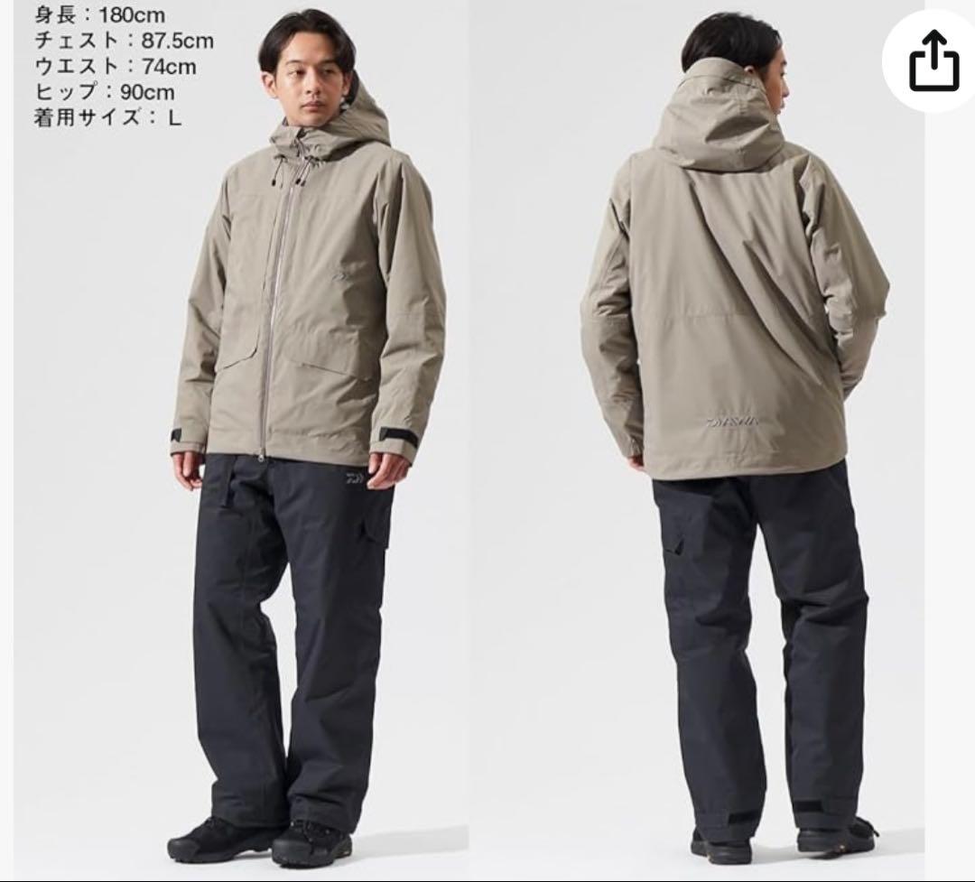 ダイワ(DAIWA) ウェア/防寒ウェアDW-3224 グレージュ L