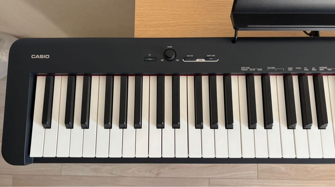 CASIO 電子ピアノ CDP-S105 88鍵盤 / ペダル・譜面立て