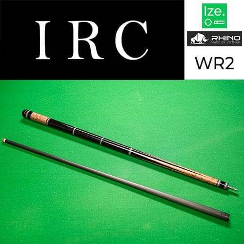 【IRC】 Ize.× RHINO ビリヤード キュー 子持ち六剣 銘木プリント