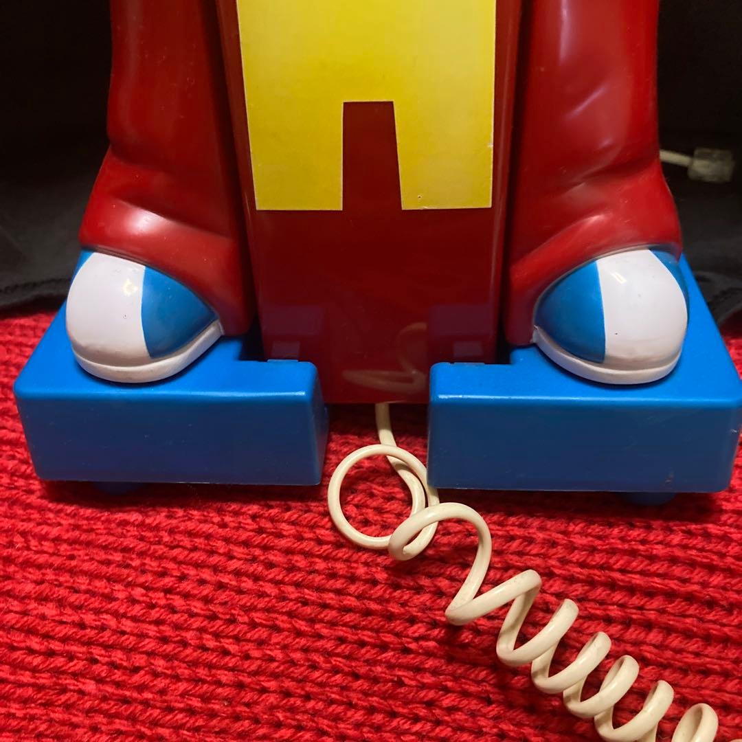 アルビン&チップマンクス　ビンテージ　アメトイ　電話機　フィギュア