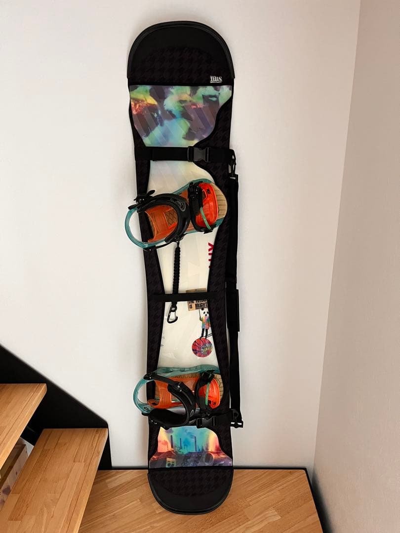 K2スノーボードビンディング + Salomon スノーボード