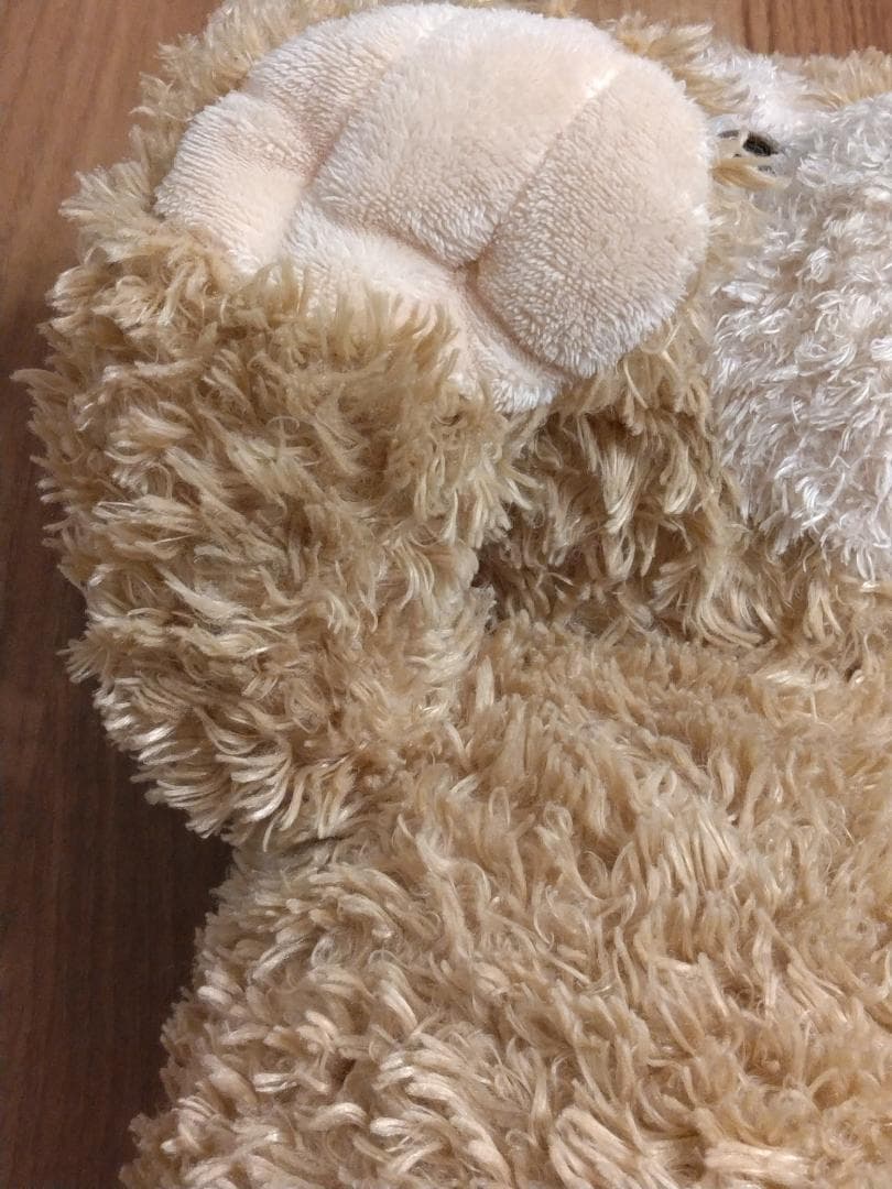 【美品、超レア】初期ダッフィーぬいぐるみ2004～2005購入　ビーズ入り白タグ