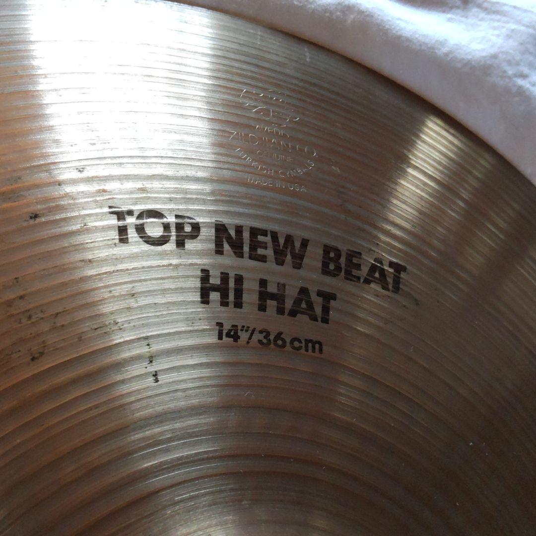 ジルジャンNEW BEAT ハイハット １４inch