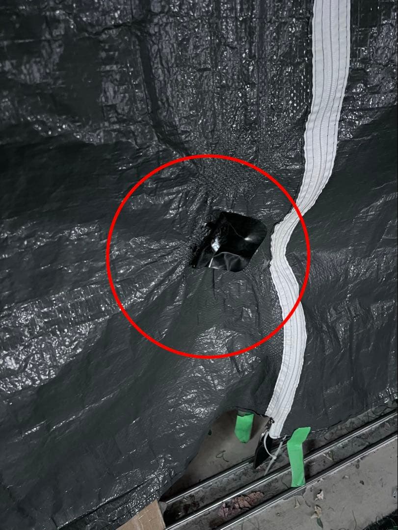 訳あり値引！3m×3m大きなテントハウス組立式2ヶ月使用譲ります。