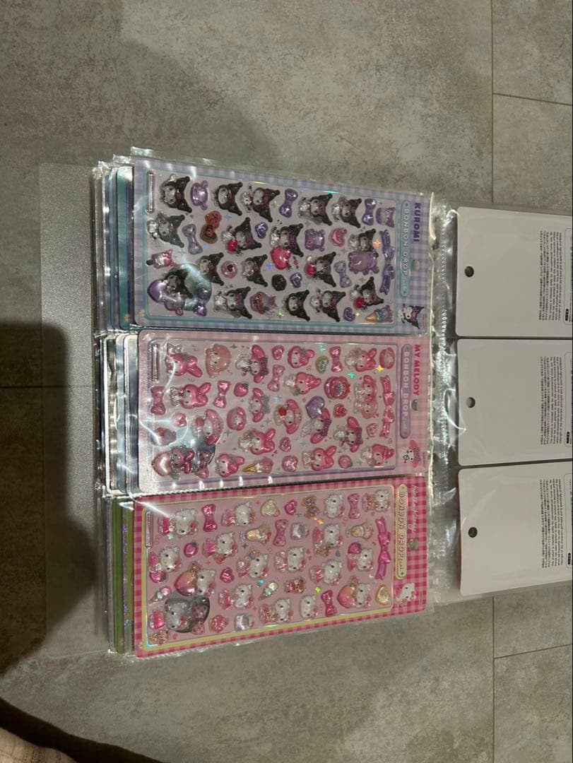 ボンボンドロップシール他　まとめ売り　41枚