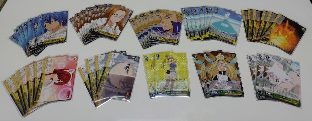 ヴァイスシュヴァルツ フェアリーテイル 100年クエスト カード553枚セット