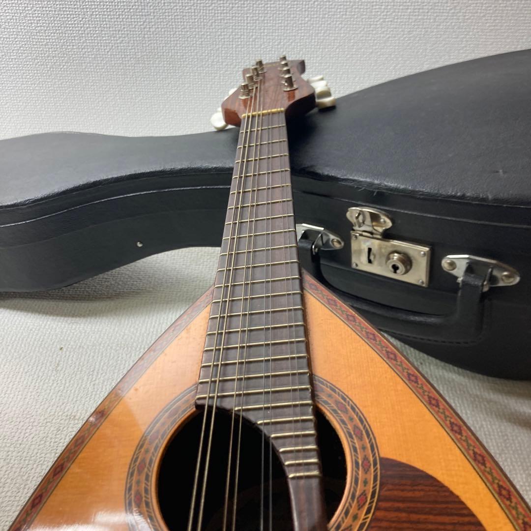木製マンドリン 8弦 ケース付き　SUZUKI196890