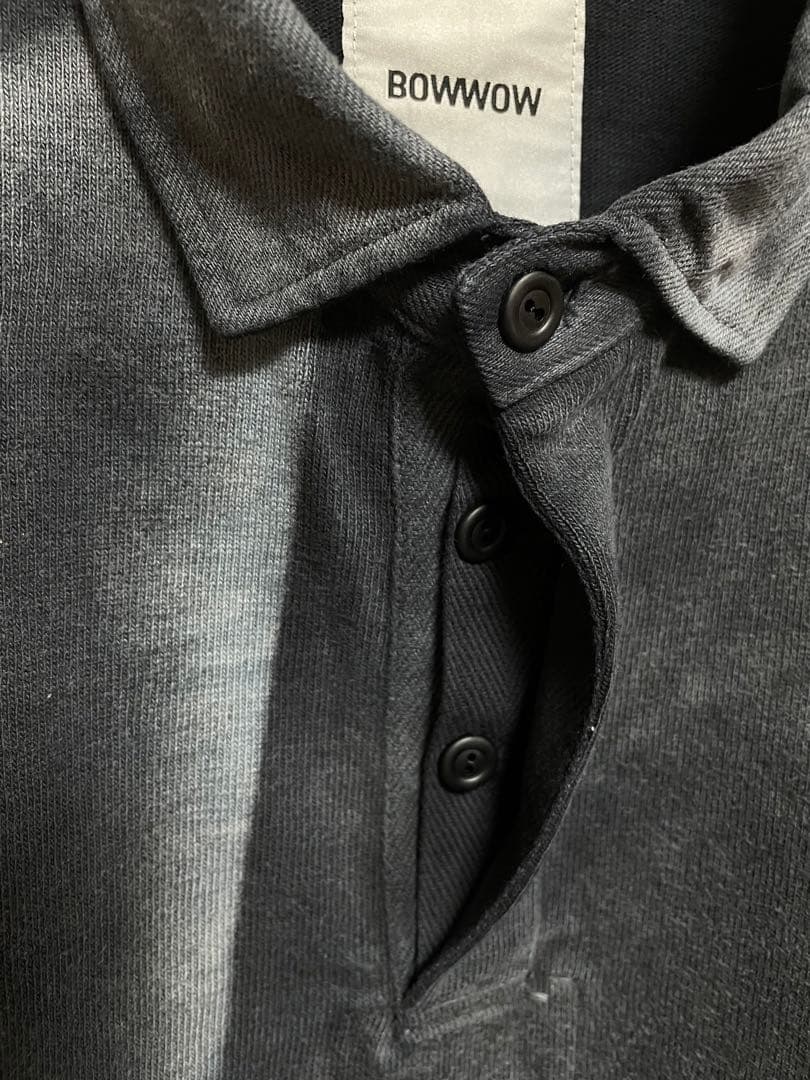 BOWWOW バウワウ　ポロシャツ　CLIMBING RUGBY SHIRTS