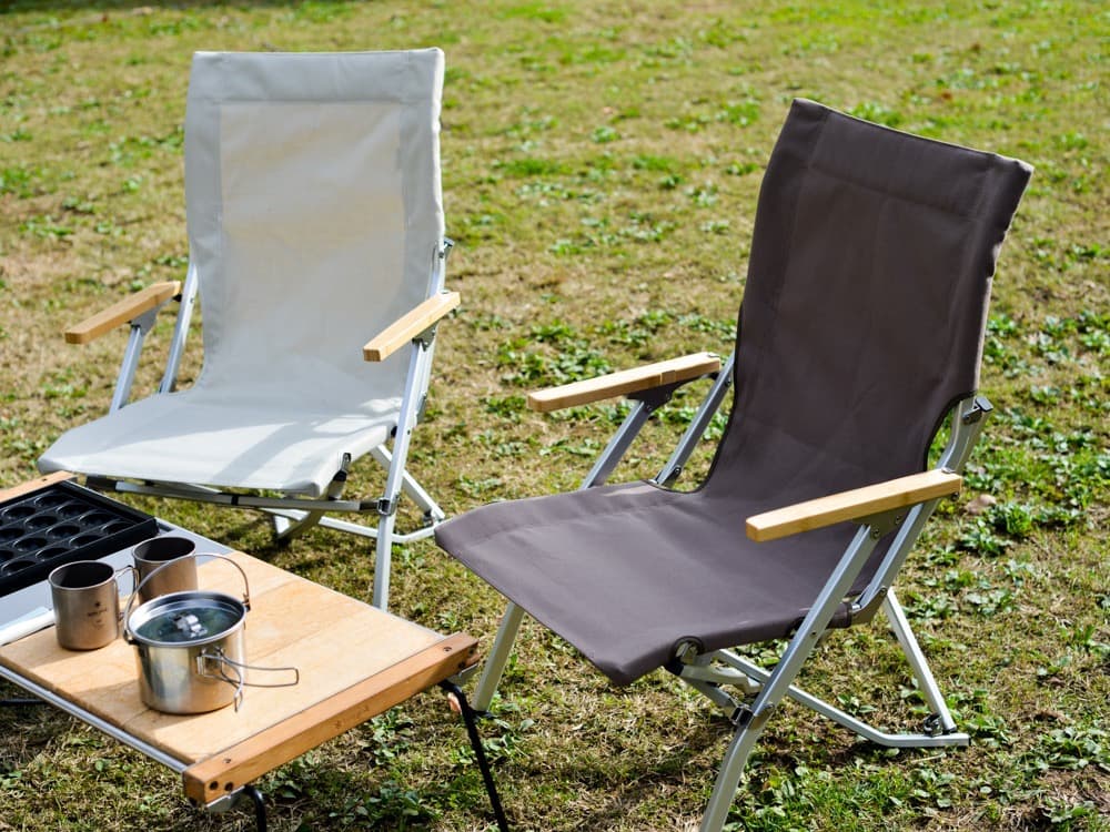 きなこもなか　スノーピーク　ローチェア３０　グレー　限定アイテム　室内使用