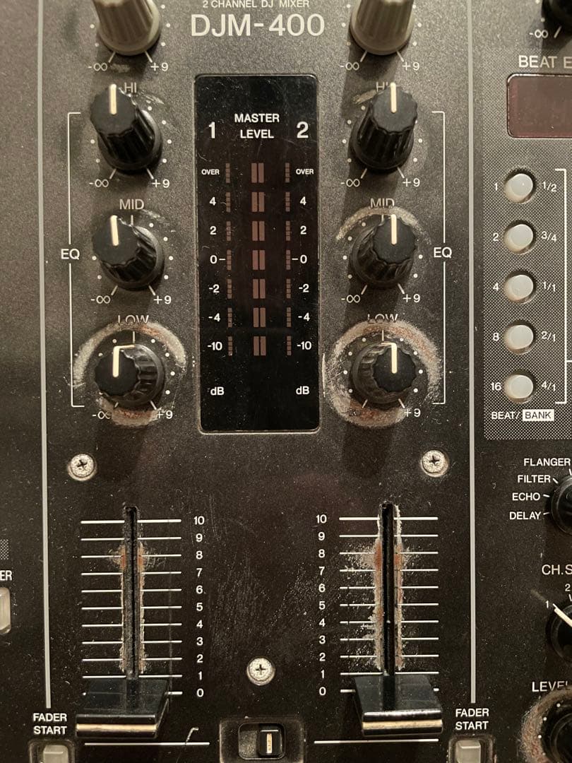 DJM-400 Pioneer DJ ミキサー　エフェクター付き