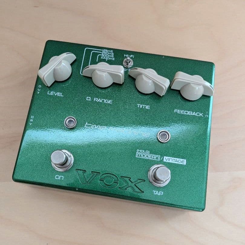 VOX time machine ディレイ ギターエフェクター