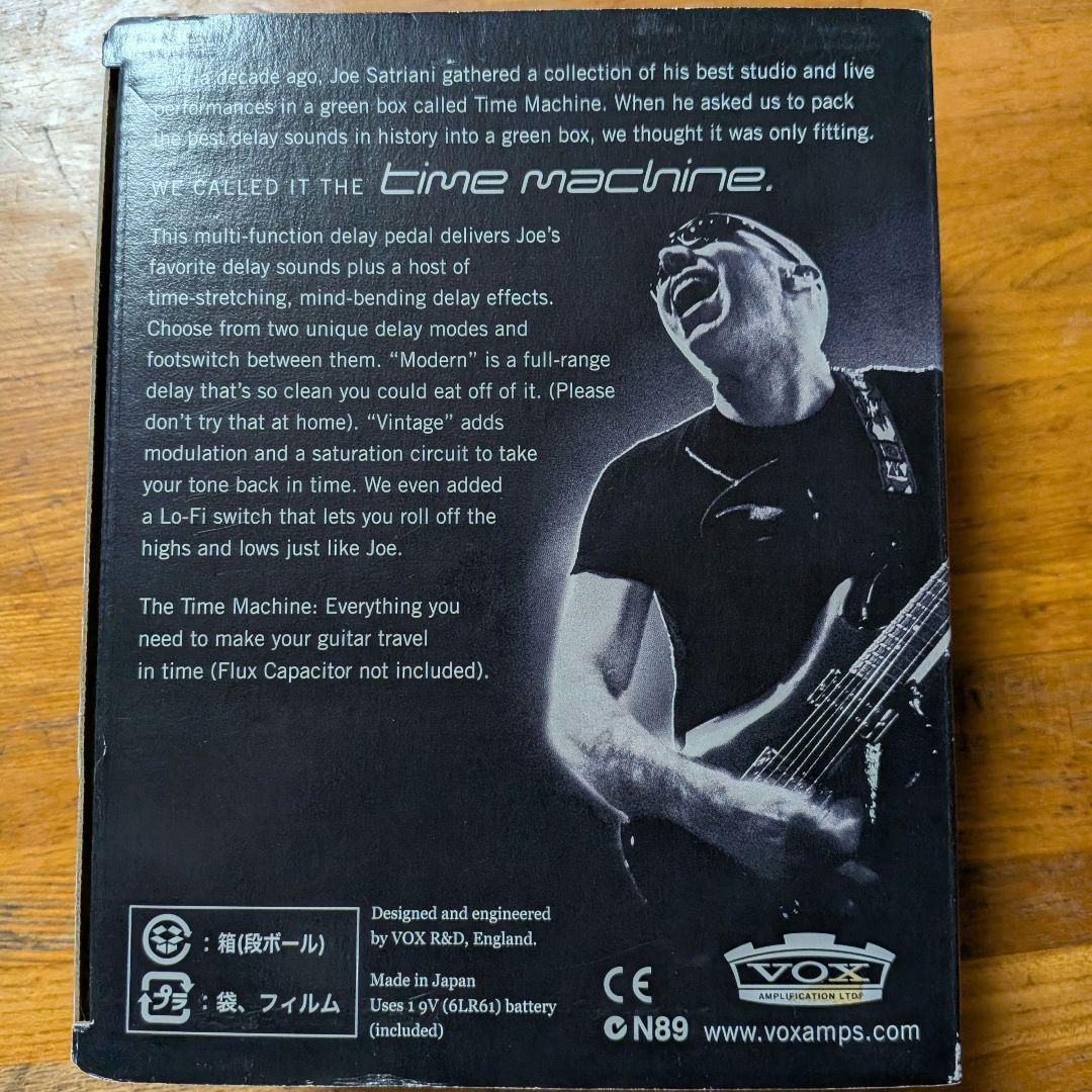 VOX time machine ディレイ ギターエフェクター