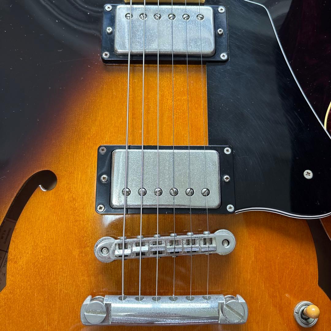 history gh-sa フジゲン製 ES-335タイプ セミアコ2002年製