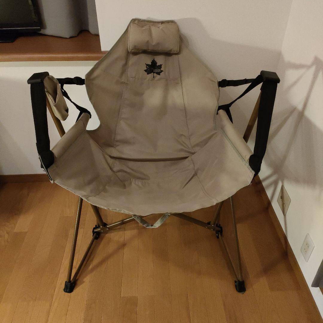 美品 LOGOS ロゴス Tradcanvas ゆらゆらハンモックチェア