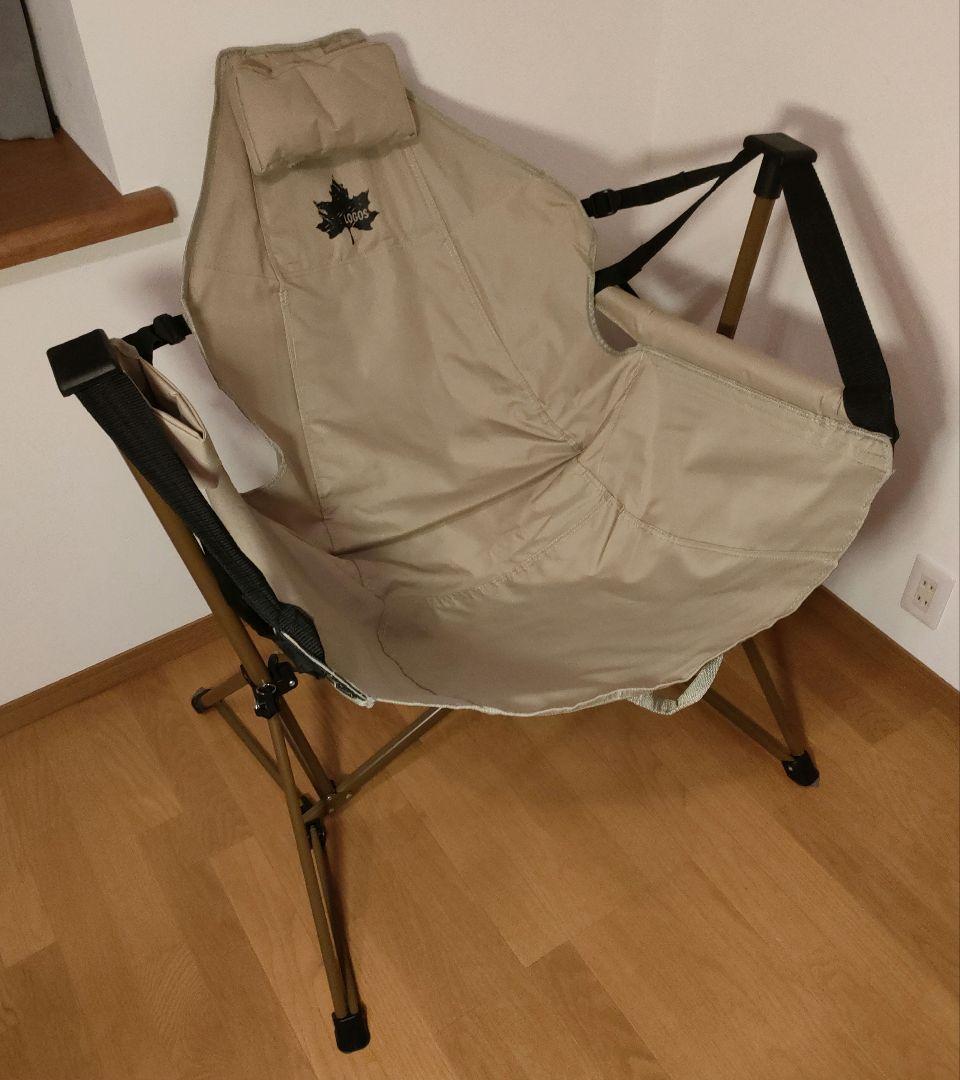 美品 LOGOS ロゴス Tradcanvas ゆらゆらハンモックチェア