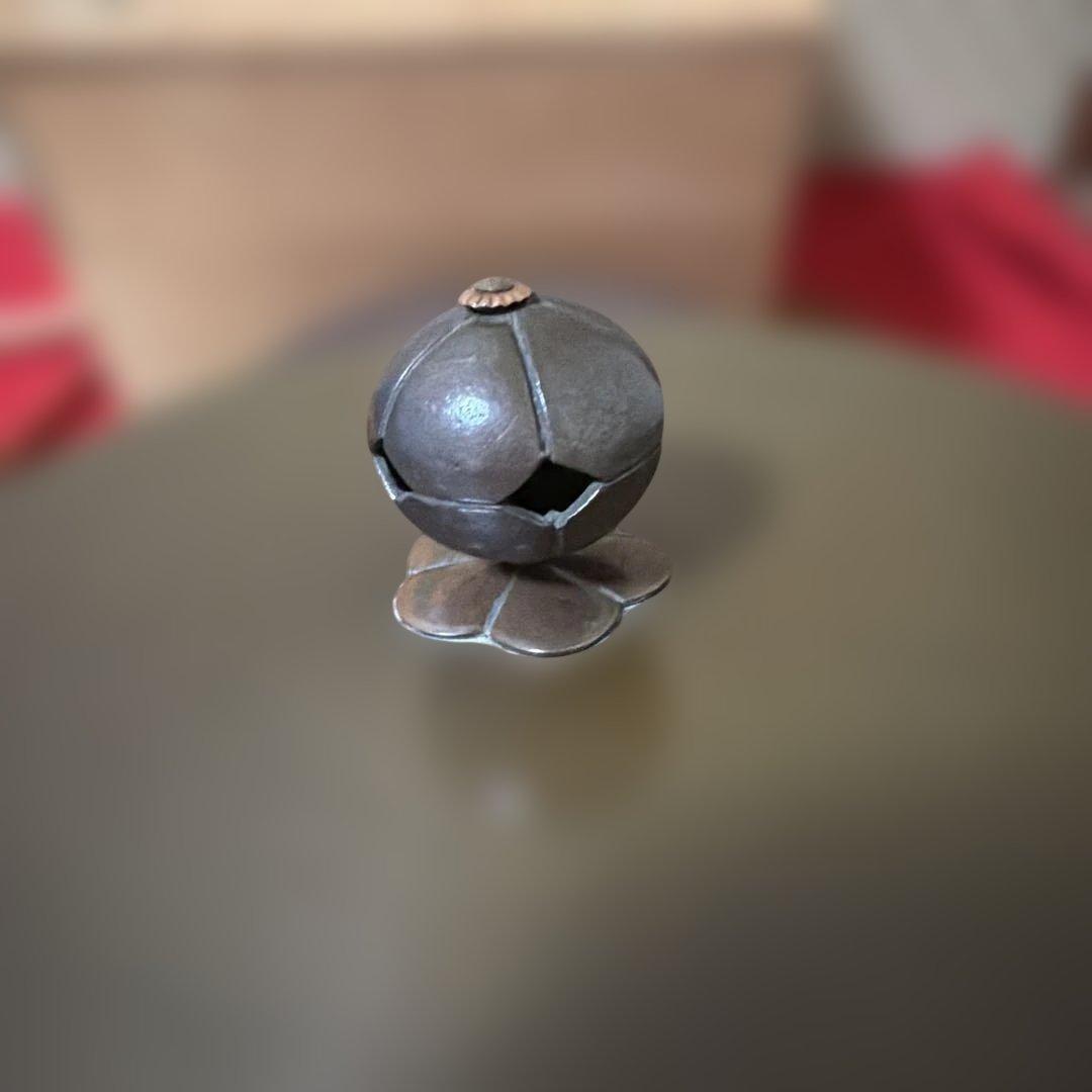 人間国宝 釜師 佐藤浄清 広口釜 在銘 共箱 茶道具