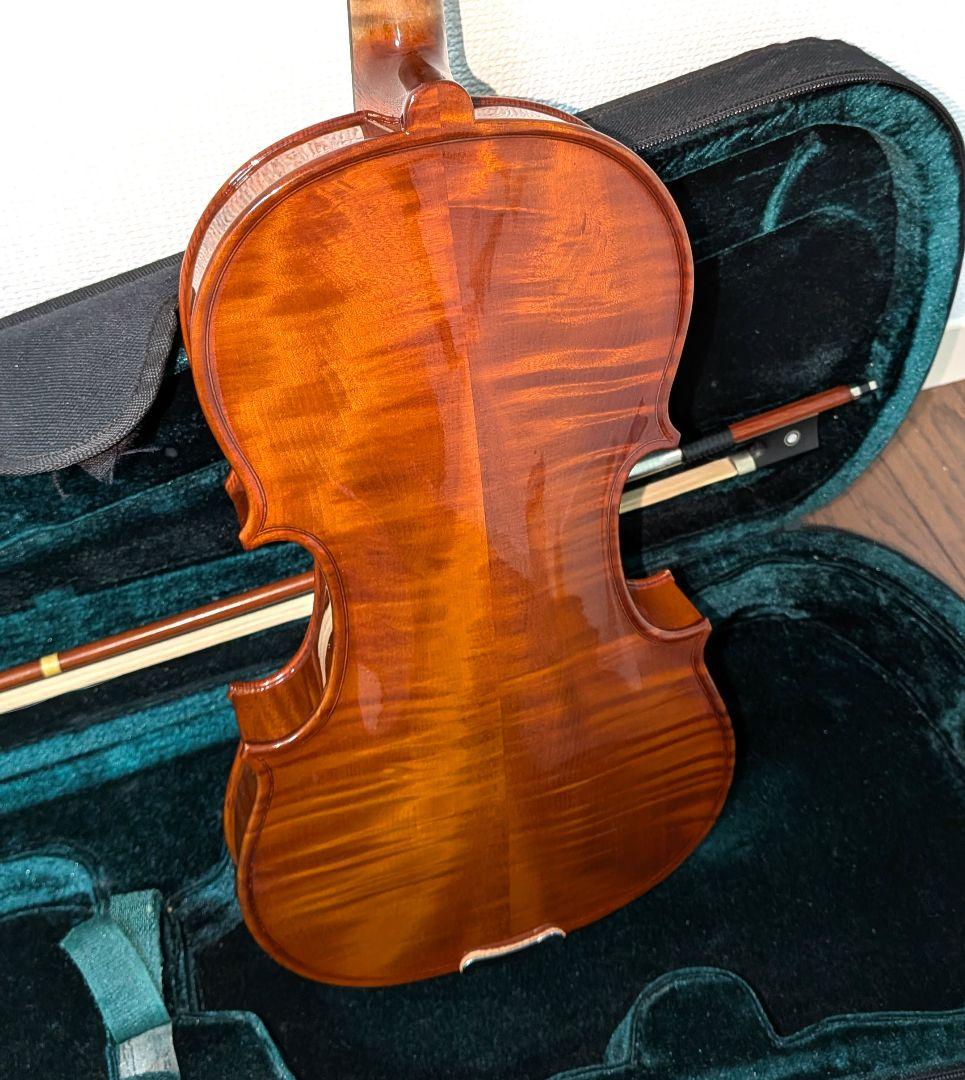 美虎杢 バイオリン 4/4サイズ ケース・弓・肩当て付