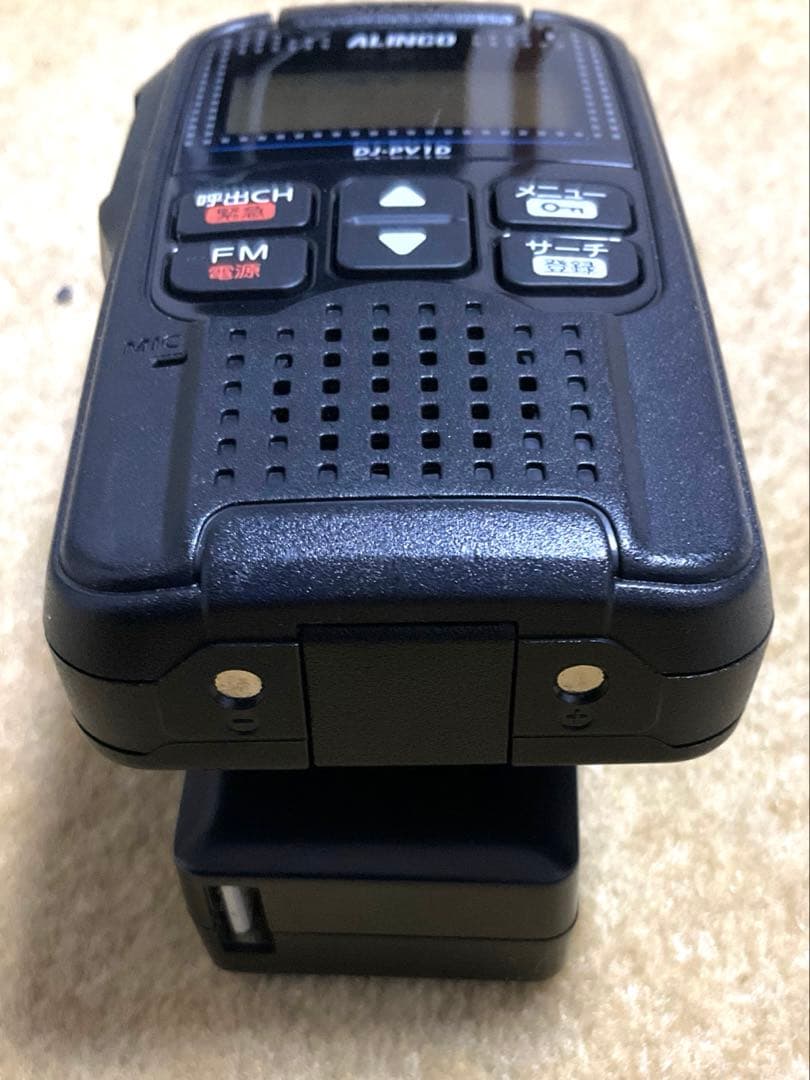 ALINCO DJ-PV1DとイヤホンマイクEME-65LMA+付属品
