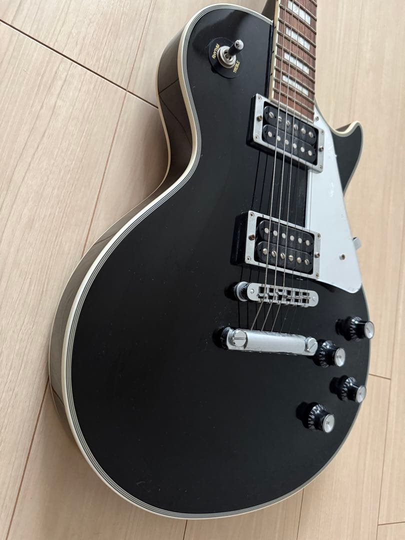 Burnyレスポールタイプ　エレキギター ブラック