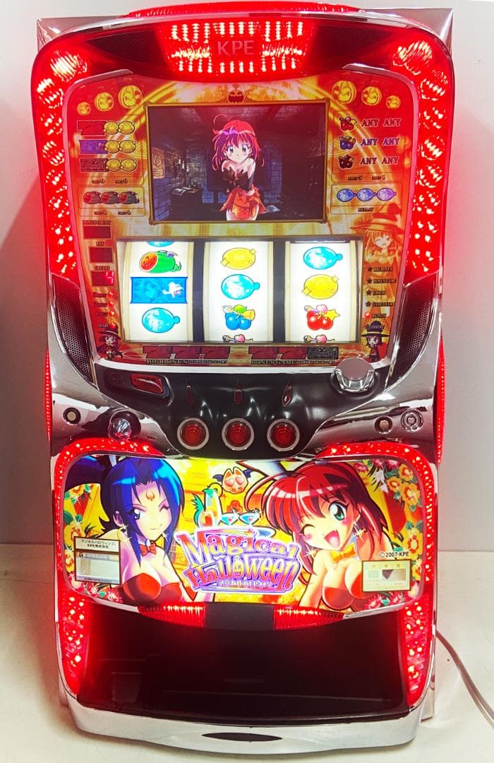 【送料込】 パチスロ スロット実機 KPE マジカルハロウィンJC