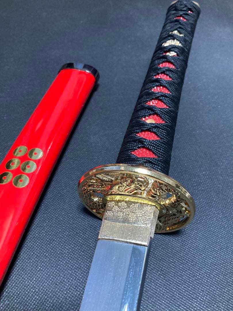 真田幸村　六文銭　朱鞘　妖刀村正　模造刀