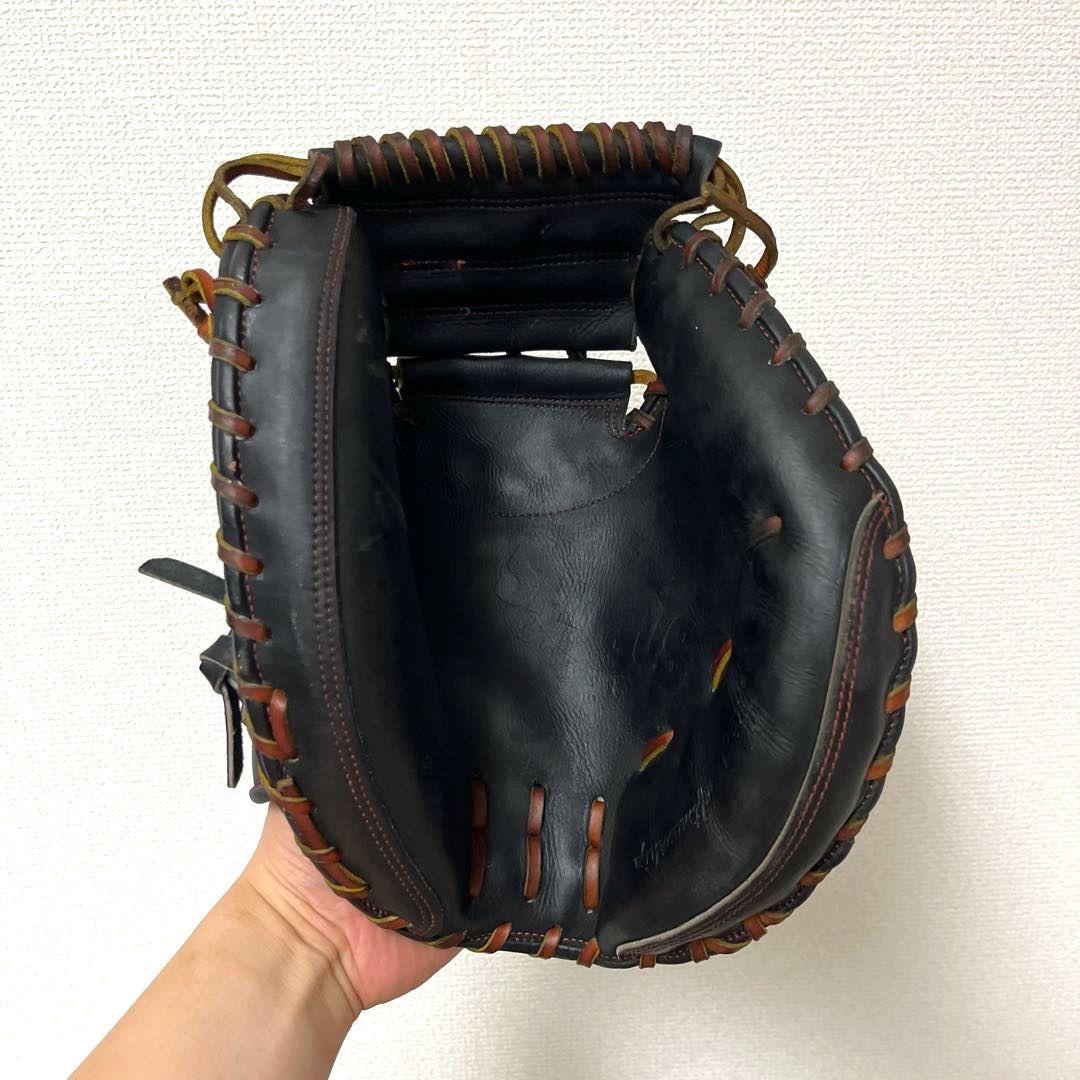 613 ザナックス 型抜群 美品 即戦力 硬式 キャッチャーミット