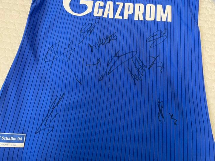 内田篤人 サイン入り ユニフォーム シャルケ fc schalke 04