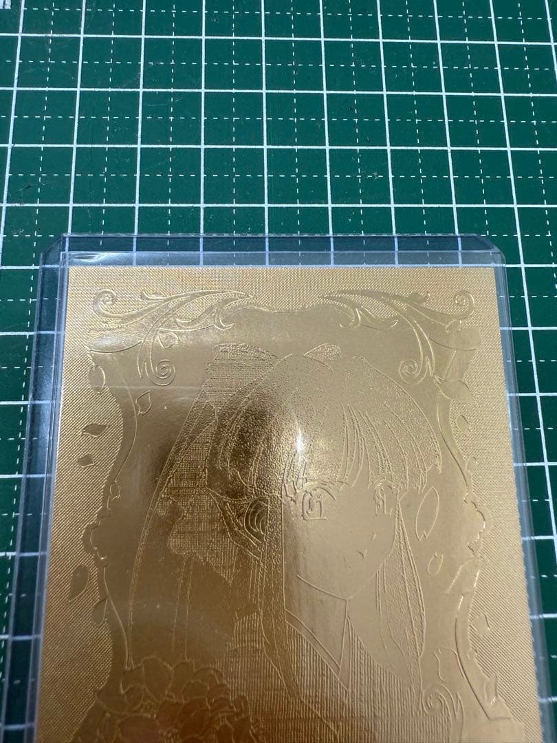 サクラ大戦　真宮寺さくら　金箔　22Kゴールドカード　　 2000枚限定品