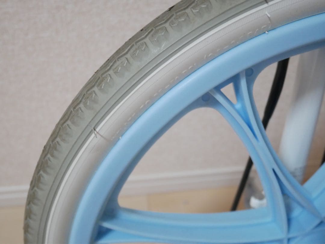 【美品】ブリジストン 一輪車 20インチ ブルー