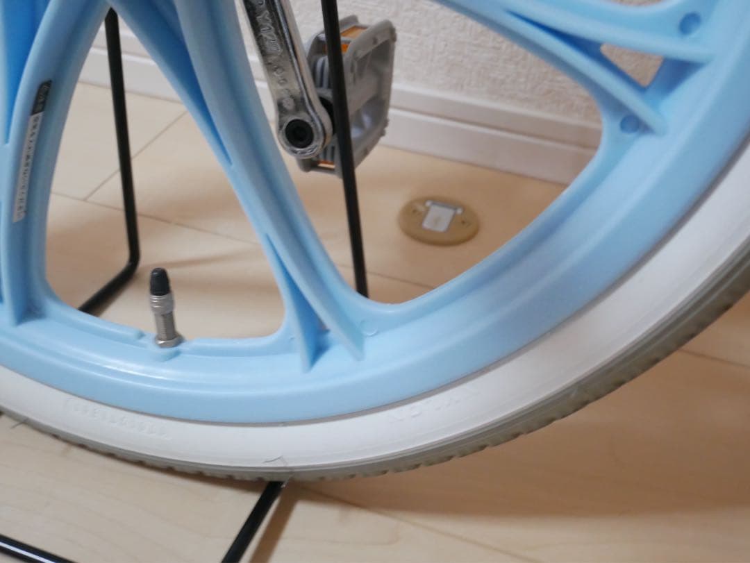 【美品】ブリジストン 一輪車 20インチ ブルー