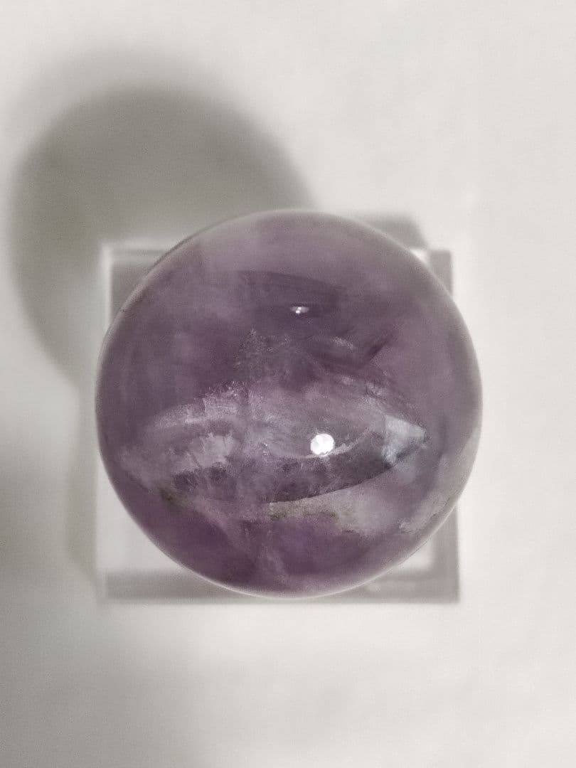 パワーストーン　天然石　エッグ型　フローライト　100g　No.389