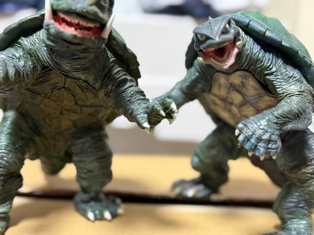 4体　ツクダホビー　ガメラ　ガメラ2 ギャオス　セガ　ガメラ3