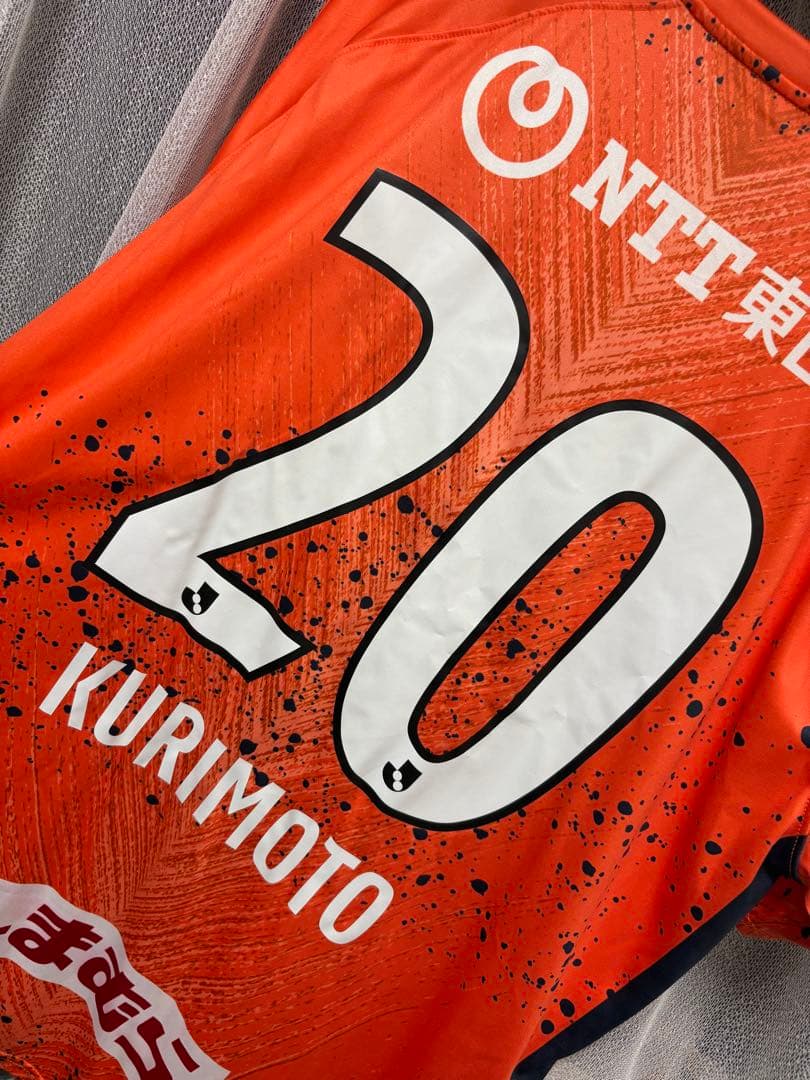 大宮アルディージャ オーセンティックユニフォーム#20 栗本広輝選手