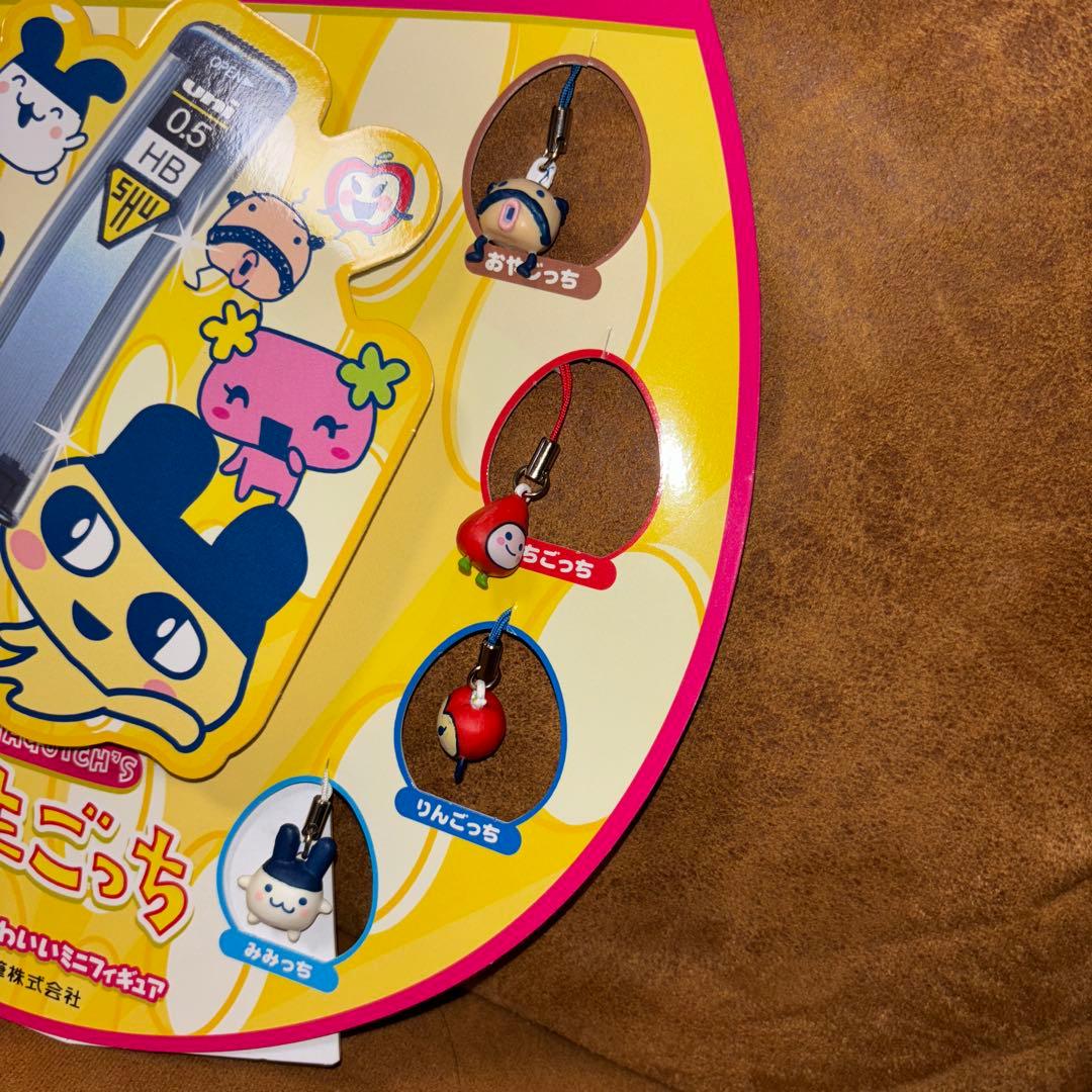 卵形　三菱鉛筆　たまごっち ディスプレイPOP ミニフィギュアストラップ 全種