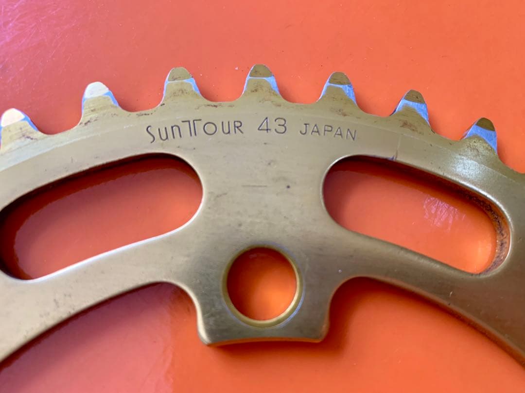 ☆【ヴィンテージ】サンツアー 43T BMX チェーンリング 110 BCD