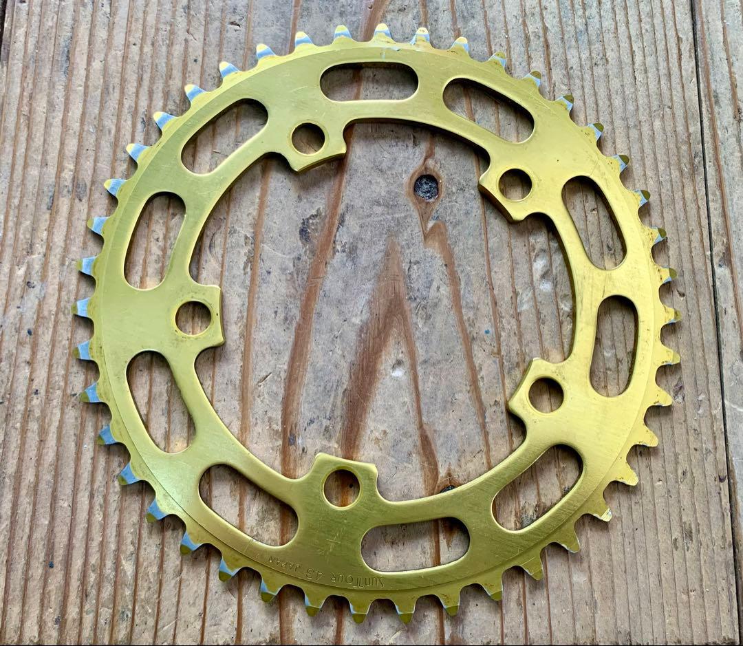 ☆【ヴィンテージ】サンツアー 43T BMX チェーンリング 110 BCD