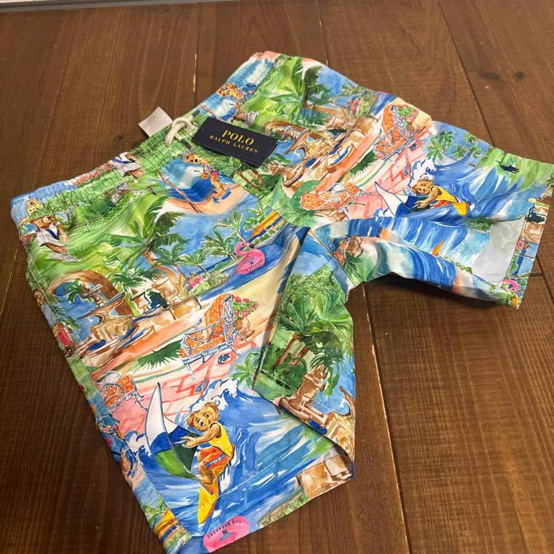 ポロ　ラルフローレン　L 14-16 G ポロベア　ポロシャツ　ショートパンツ