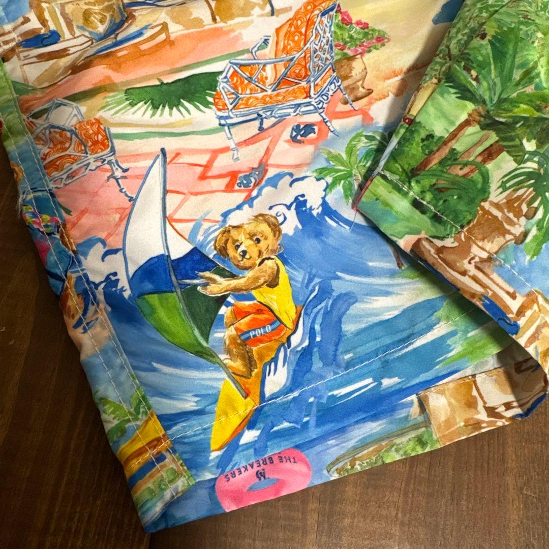 ポロ　ラルフローレン　L 14-16 G ポロベア　ポロシャツ　ショートパンツ