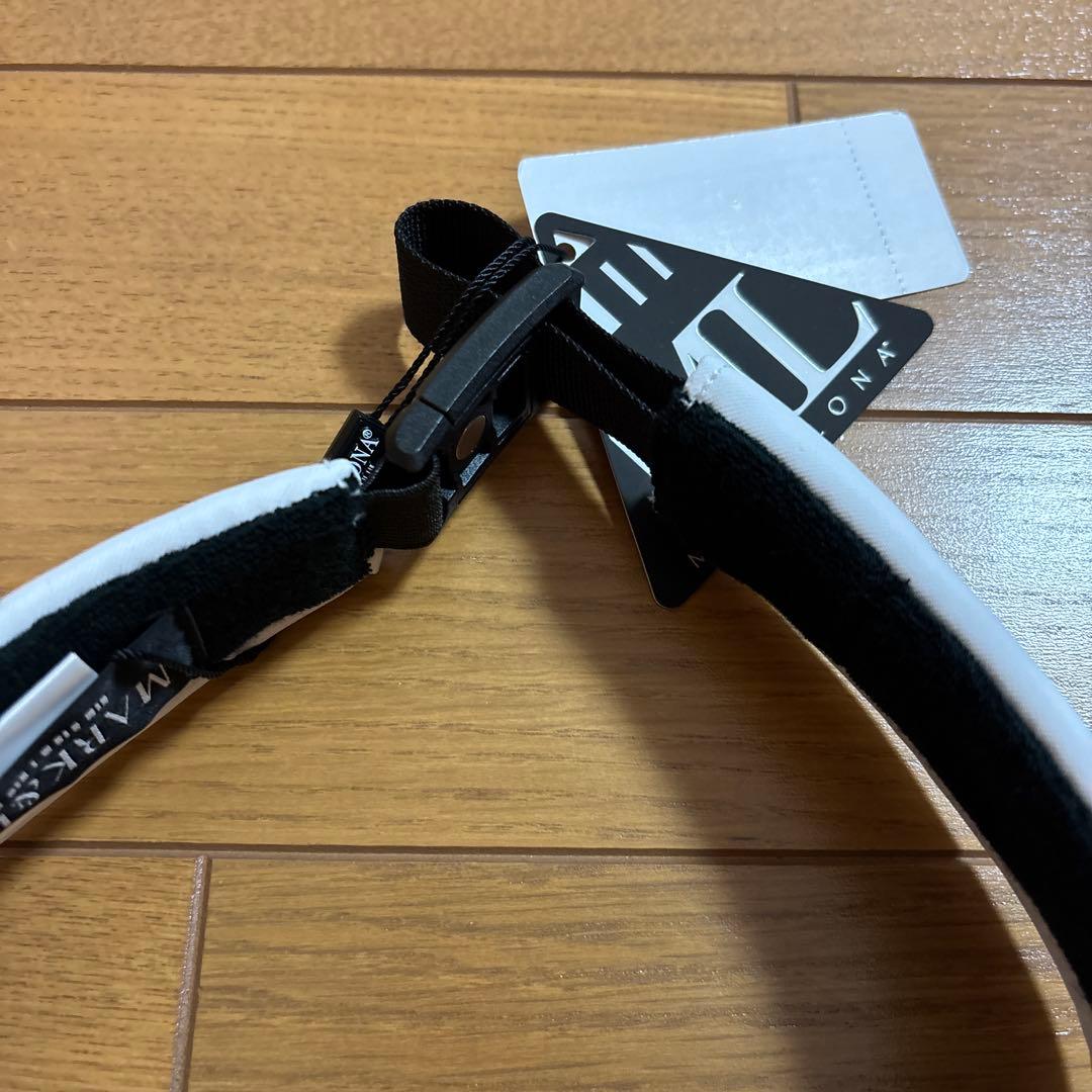 未使用☆MARK & LONA☆ホワイト☆バイザー☆ゴルフ