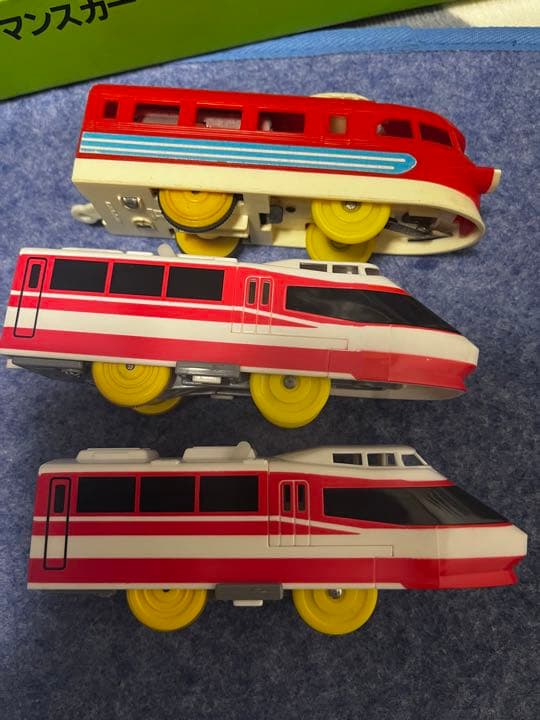 プラレール　前スイッチ　小田急　ニューロマンスカー　レトロ　絶版プラレール　6
