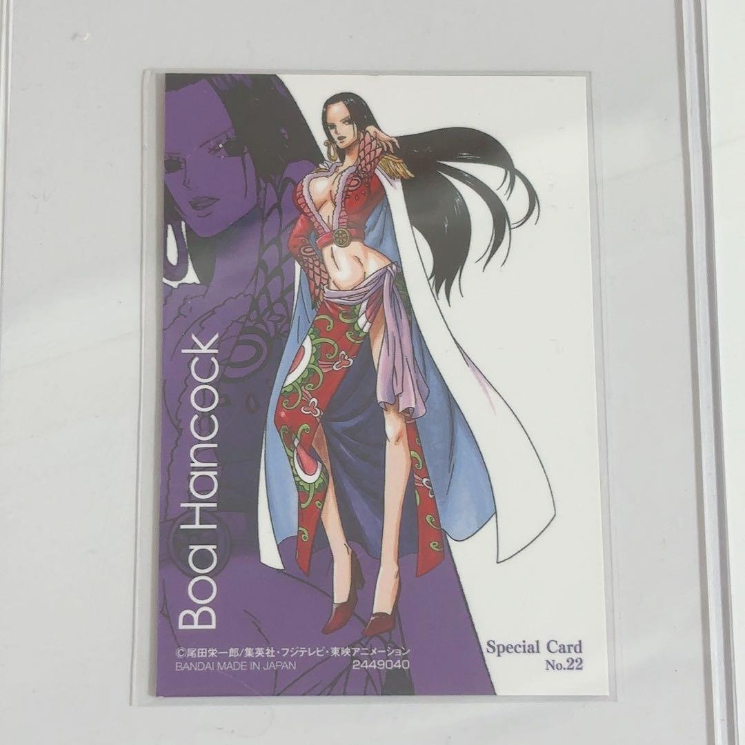 《レア》 ワンピース ハンコック ウエハース カード Memories