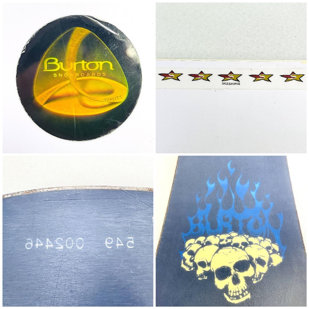 Burton Johan 63 161cm スカルフレイム カナダ製 ウッドコア