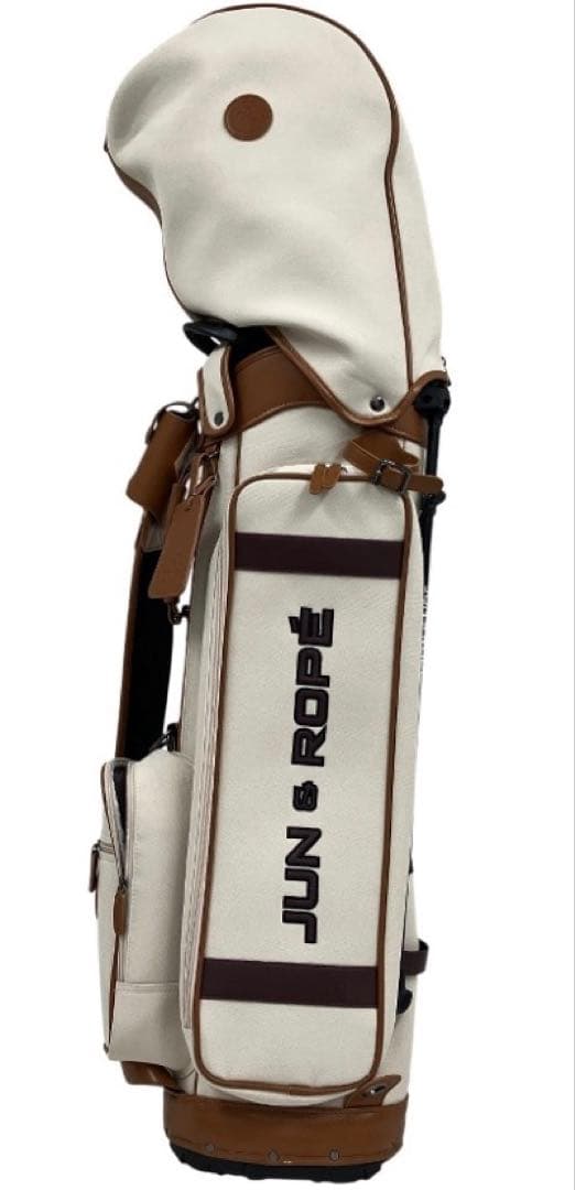 2024年美品！JUN&ROPEキャディバッグ&ジュンアンドロペウッドカバー4点