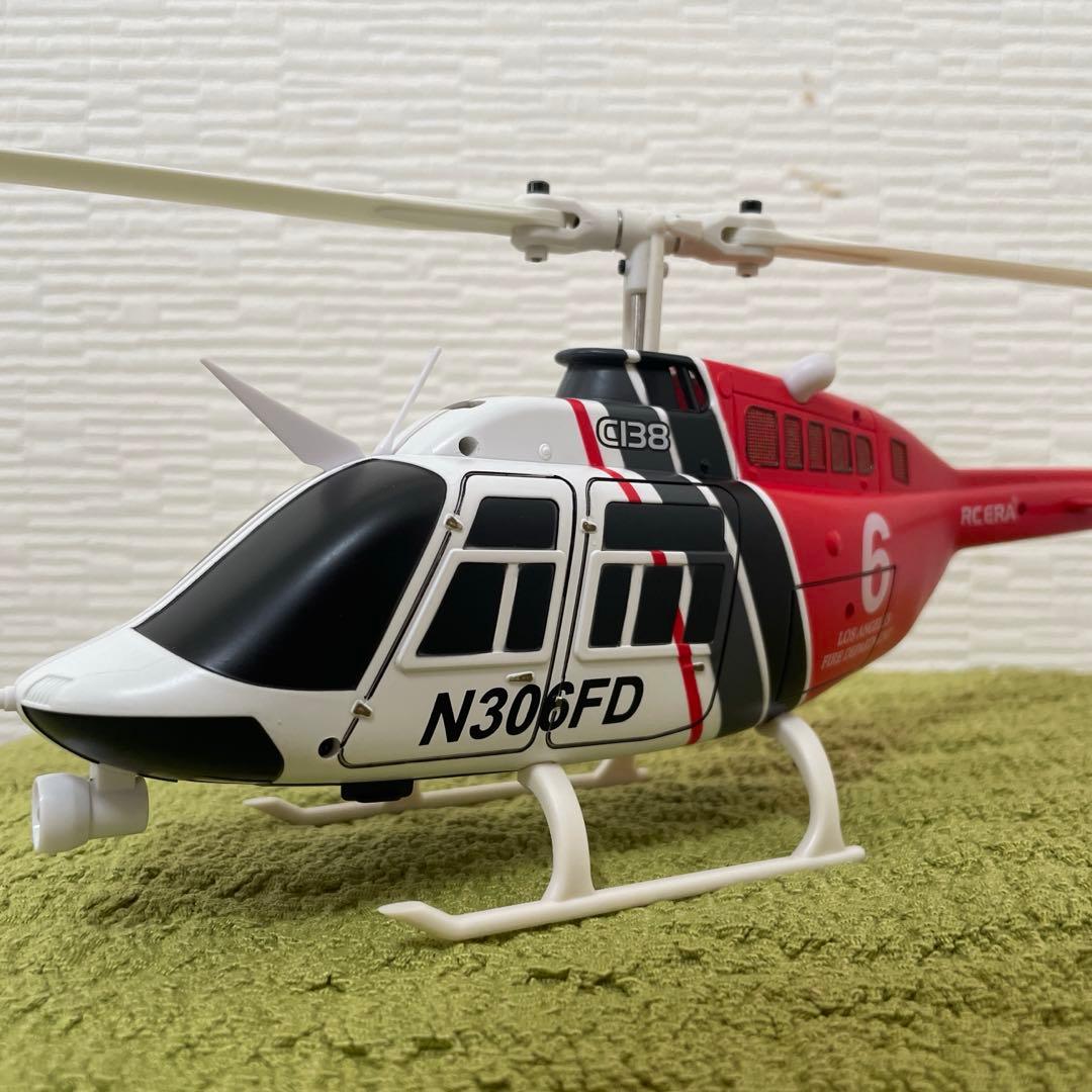 ERA ジェットレンジャー 6 軸ジャイロ　ラジコンヘリ　モード￼1か2を選択可