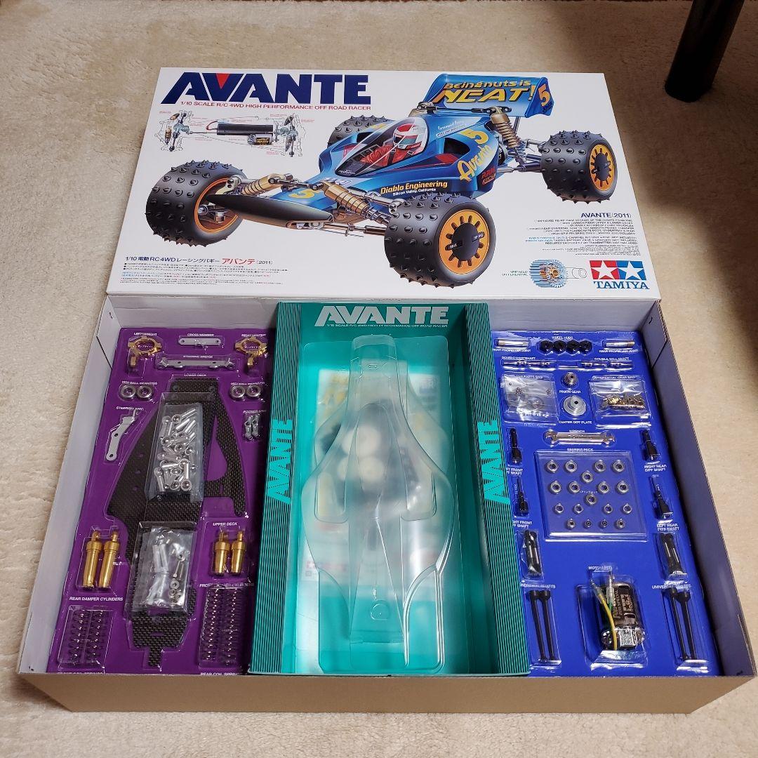 【新品未使用】TAMIYA アバンテ 2011 1/10 RCカー 未組立